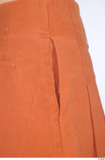 Zolzaya casual dressed hips orange wide leg trousers 0003.jpg